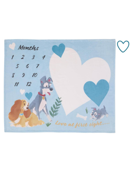 Manta de Bebé NoJo La Dama y el Vagabundo 127x101 cm