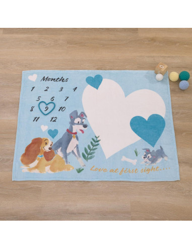 Manta de Bebé NoJo La Dama y el Vagabundo 127x101 cm