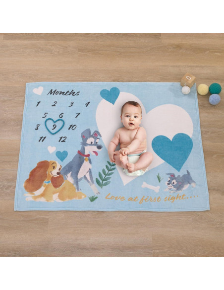 Manta de Bebé NoJo La Dama y el Vagabundo 127x101 cm