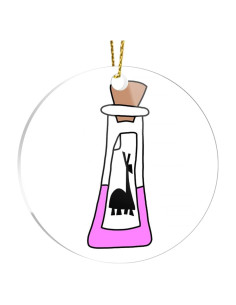 Adornos de Navidad GITANRZNK Acrílico 18 cm Irrompibles