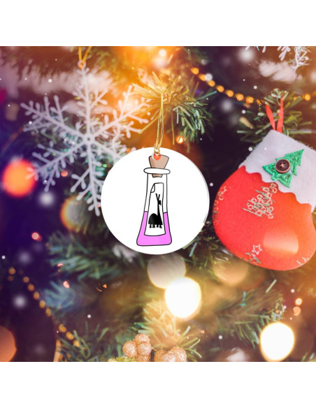 Adornos de Navidad GITANRZNK Acrílico 18 cm Irrompibles