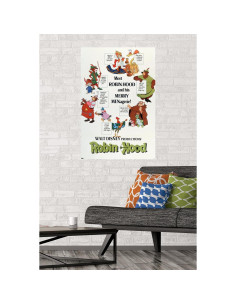 Póster de pared Disney Robin Hood Trends International 56.5x86.4cm 2