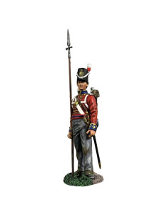 Figura de Metal W. Britain Sargento Guardia Británica 1815