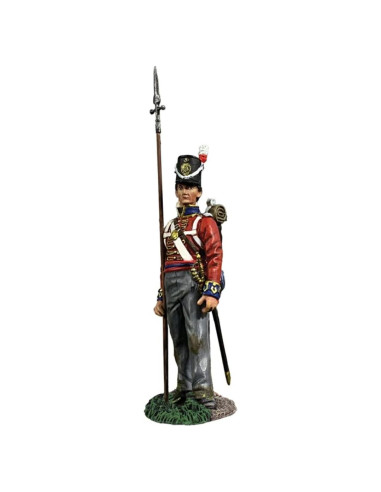 Figura de Metal W. Britain Sargento Guardia Británica 1815