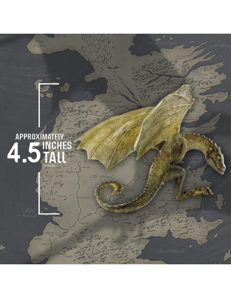 Escultura Dragón Rhaegal La Colección Noble 11.43 cm