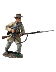 Figura de Infantería Confederada W. Britain 1:30 Pintada a Mano