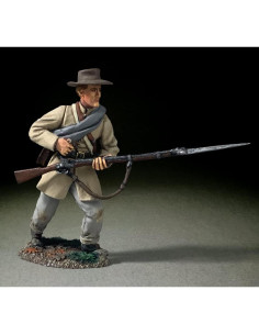 Figura de Infantería Confederada W. Britain 1:30 Pintada a Mano 2