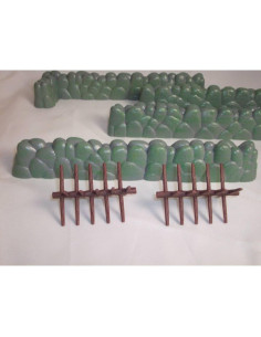 Muros de Piedra y Barricadas de Púas Marx - 4 Piezas 2