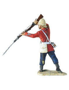 Figura de Guerra Anglo Zulu W. Britain 20142 Sargento Milne 60mm