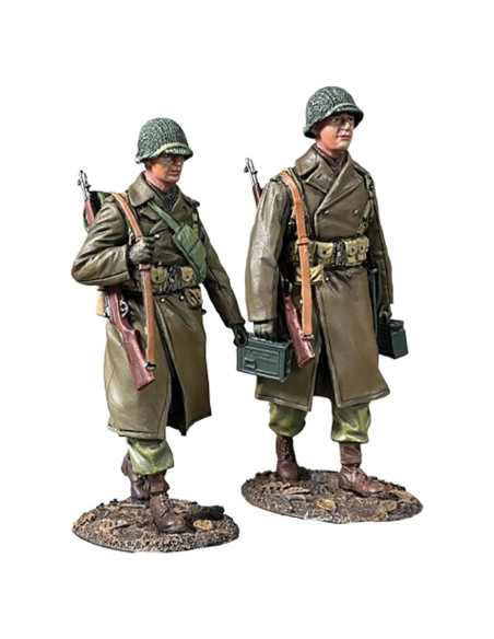 Figuras de Metal W. Britain 25263 Aliados WWII Infantería EE.UU.