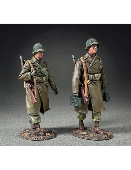Figuras de Metal W. Britain 25263 Aliados WWII Infantería EE.UU.