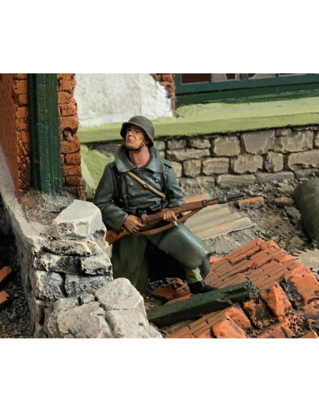 Figura de Metal W. Britain Granadero Alemán 1:30 WWII