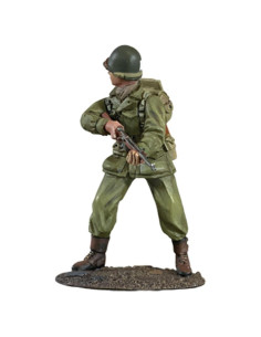 Figura de Metal W. Britain Segunda Guerra Mundial EE. UU. 1:30