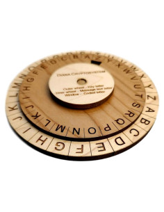 Disco de Cifrado Criptográfico Diana 14 cm - Creative Crafthouse