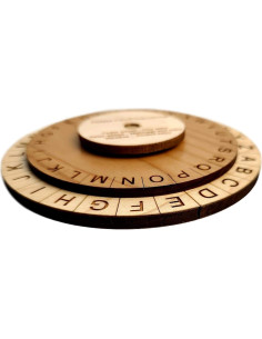 Disco de Cifrado Criptográfico Diana 14 cm - Creative Crafthouse 2