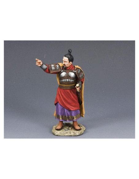 Figura Liu Bei Pewter 1:30 Rey y País China Imperial