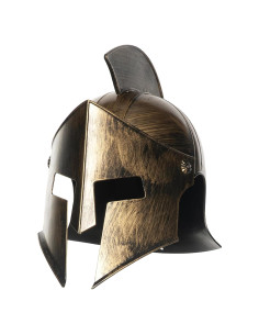 Casco de Gladiador Romano Underwraps para Adultos - Bronce