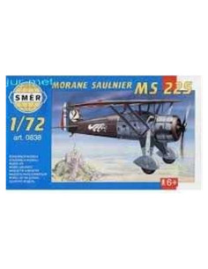 Modelo de avión Morane Saulinier MS225 1/72 Smer