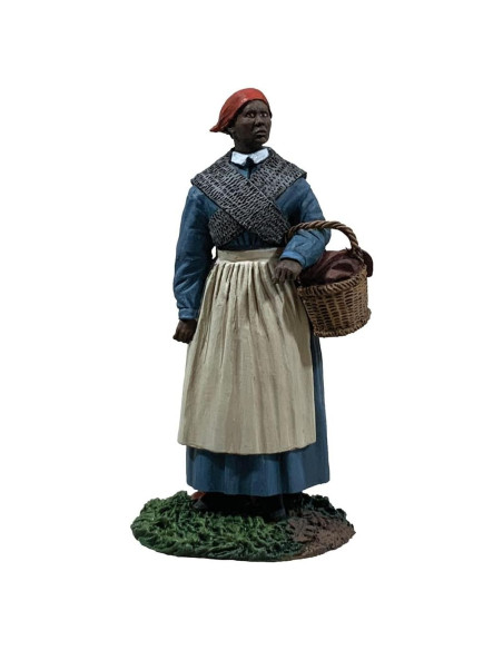 Figura de Metal Harriet Tubman 1:30 W. Britain Abolicionista