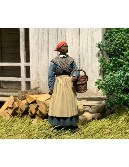 Figura de Metal Harriet Tubman 1:30 W. Britain Abolicionista