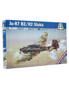 Kit de Modelo Italeri B2 Ju 87 Stuka 1:72 Sin Pintar