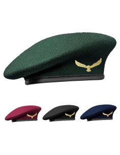 Gorra Militar SILAK Unisex con Insignia de Águila - Verde