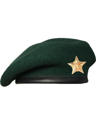 Gorra Militar SILAK Unisex con Insignia de Estrella - Verde