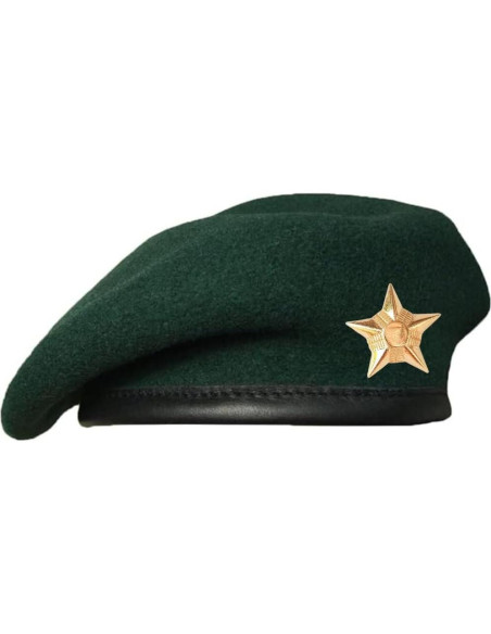 Gorra Militar SILAK Unisex con Insignia de Estrella - Verde
