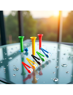 Juego de Limpiador de Lentes DPWOUM 5 Piezas Microfibra 2