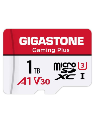 Tarjeta de Memoria Gigastone 1TB Gaming Plus MicroSDXC A1 U3