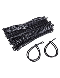 Bucles de Plástico para Etiquetas de Equipaje Goodma 110 Pcs 16.5 cm