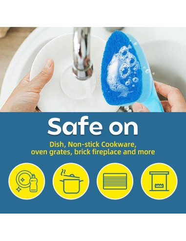 Recargas de Esponja Sin Rayones LMSMW - 12 Unidades