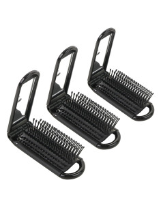 Set de 3 Cepillos de Pelo Plegables TOSAMZOO con Espejo