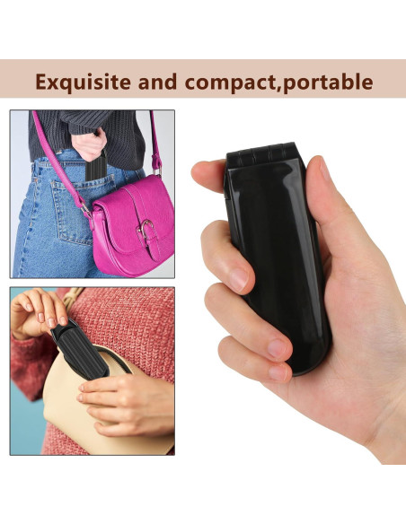 Set de 3 Cepillos de Pelo Plegables TOSAMZOO con Espejo