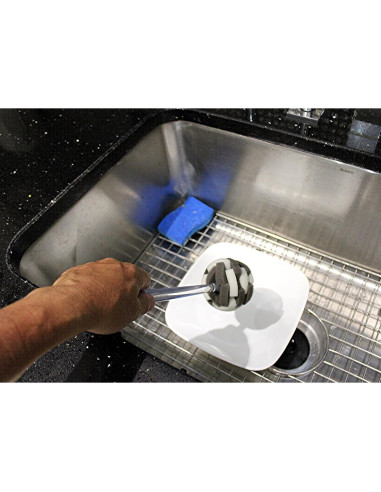 Esponja Puff Multiusos Dependable 29.2 cm con Mango Ergonómico