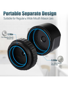 Sellador al Vacío Eléctrico Unichild para Frascos de Mason 2