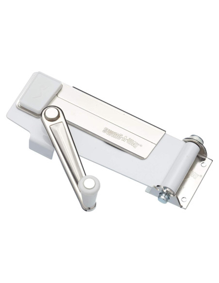 Abridor de Latas Montado en Pared Swing-A-Way KC609WH - Metal, 17.5x8x7cm, Plata