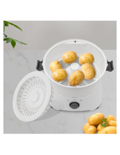 Pelador de Patatas Eléctrico TdiriNar 85W Automático Blanco