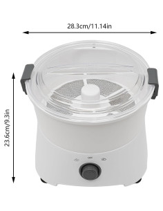 Pelador de Patatas Eléctrico TdiriNar 85W Automático Blanco 2