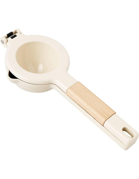 Exprimidor de Cítricos Manual Cyrank con Mango de Madera