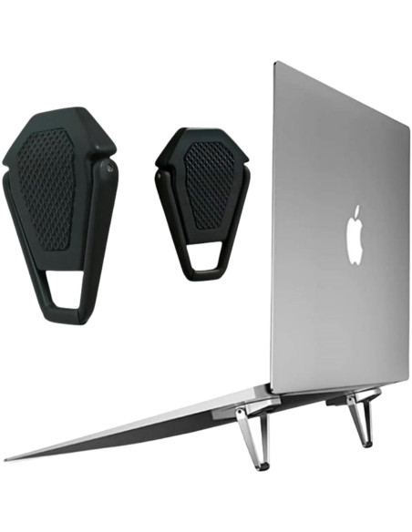 Soporte de Laptop Invisible MIYKUISH - Elevador 12-20"
