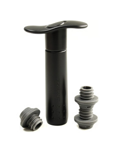Bomba de Vino Le Creuset WA137-31 y 3 Tapones Herméticos