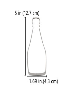 Juego de Cortadores de Galletas LILIAO Acero Inoxidable 2 Piezas 2