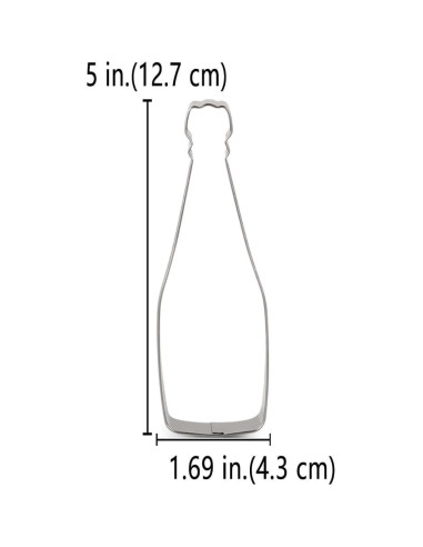 Juego de Cortadores de Galletas LILIAO Acero Inoxidable 2 Piezas