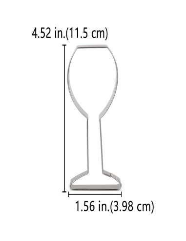 Juego de Cortadores de Galletas LILIAO Acero Inoxidable 2 Piezas