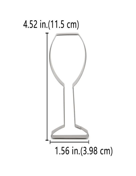 Juego de Cortadores de Galletas LILIAO Acero Inoxidable 2 Piezas