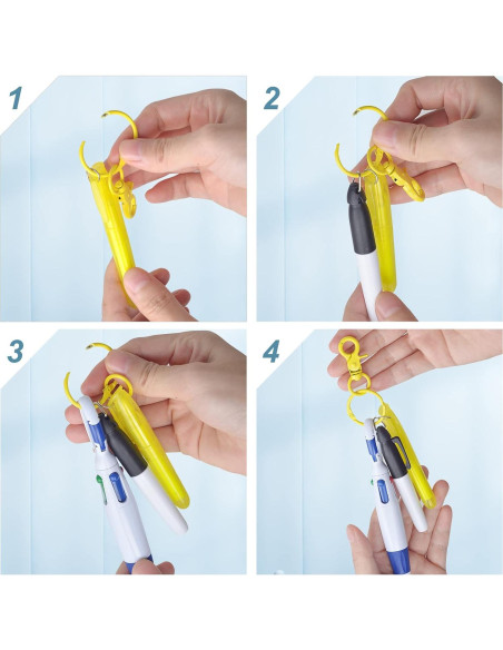 Paquete 24 Piezas Bolígrafos Resaltadores DLUGOPIS Multicolor