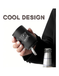 Abrebotellas Automático Magnético Genérico 2 Piezas Acero Inoxidable 2