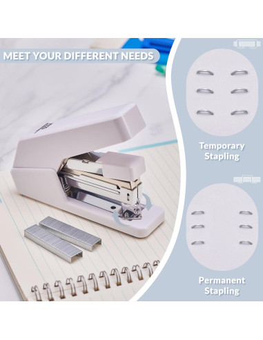 Engrapadora NEEWAY 4 en 1 Sin Esfuerzo 25 Hojas Blanca