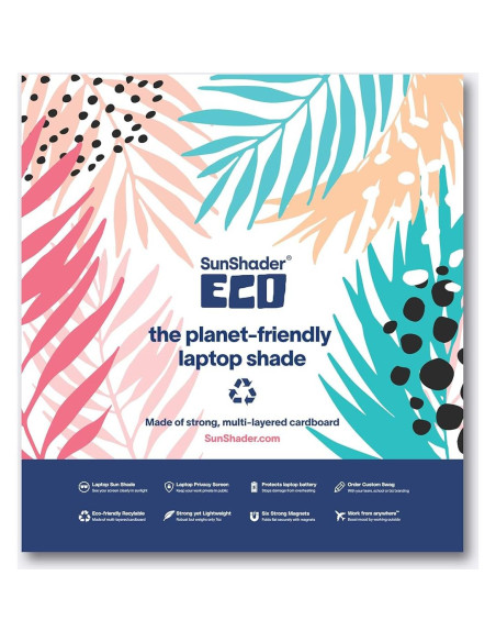 Sombra para Laptop SunShader Eco M - Protección Solar y Privacidad